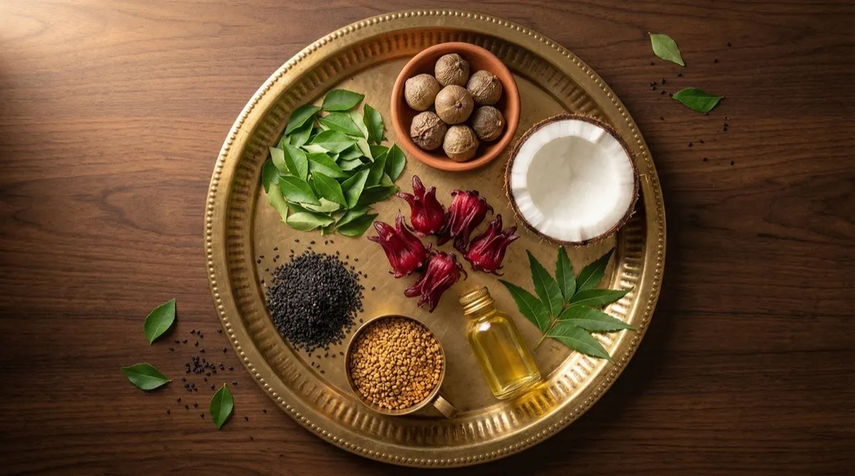 Kitchen ingredients for healthy hair