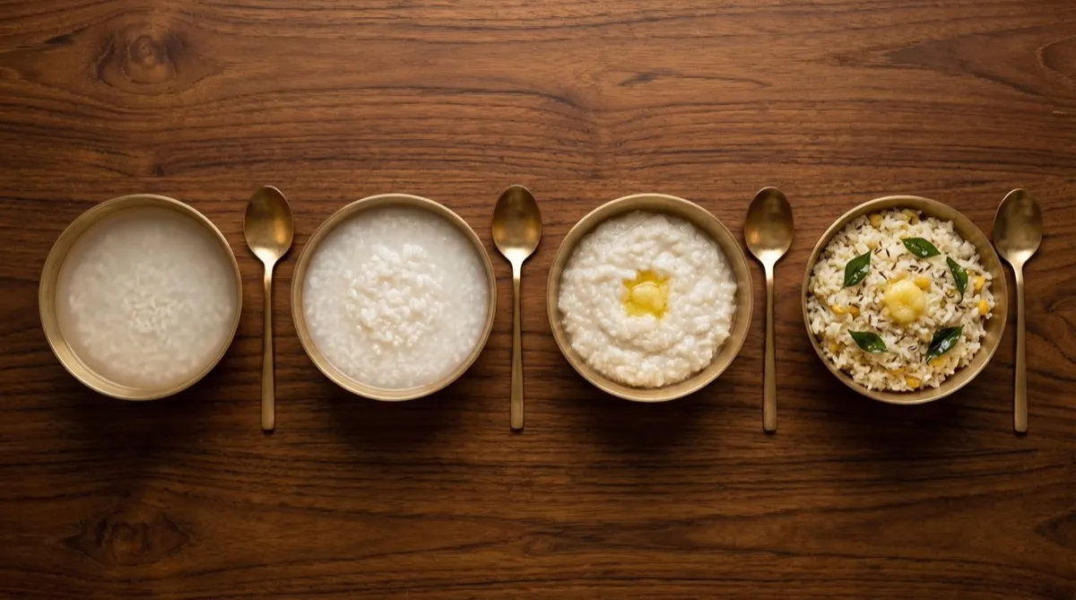 Samsarjana dietary progression in bowls