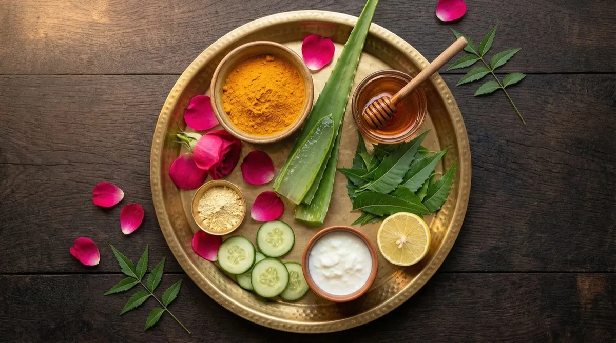 Kitchen ingredients for skin health